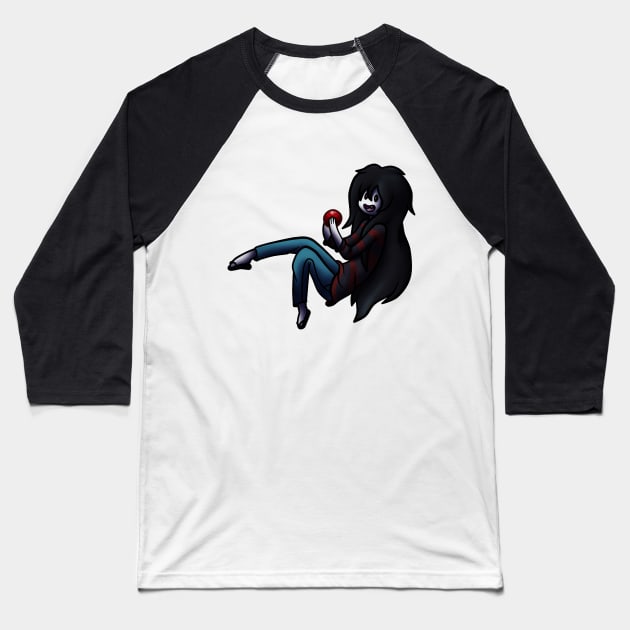 Marceline the Vampire Queen Baseball T-Shirt by VanumChan